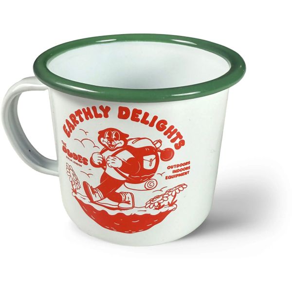 Hrnek The Dudes Earthly Delights Enamel - Bílá - Univerzální
