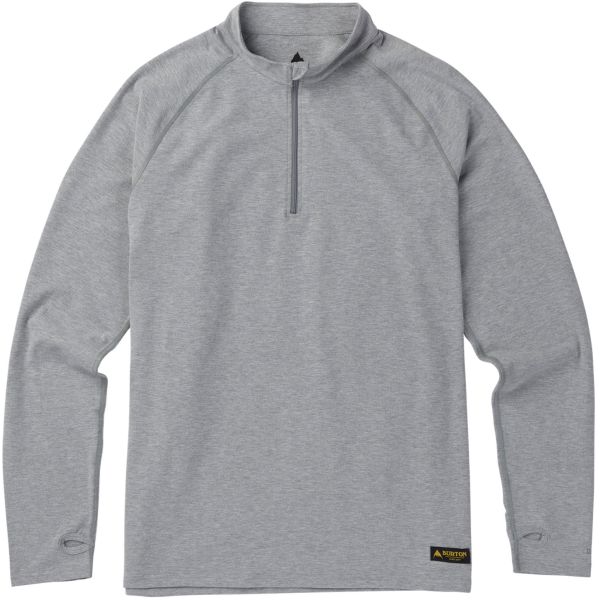 Termo Prádlo Burton Expedition 1/4 Zip - Šedá - Xl