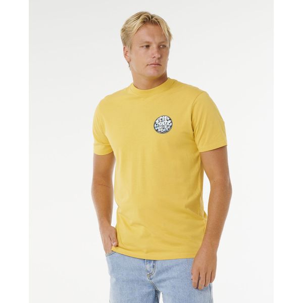 Triko Rip Curl Wettie Passage Icon - Žlutá - S