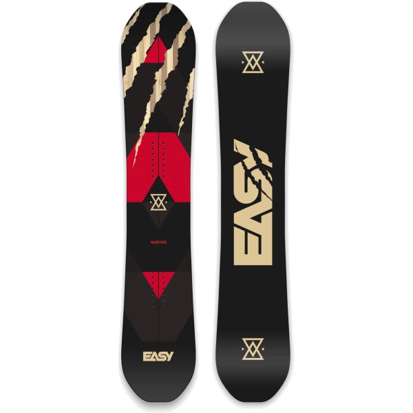 Snowboard Easy Hunter - Černá - 156