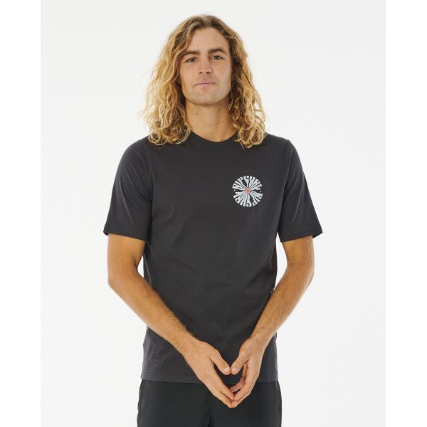 Lykra Rip Curl Swc Psyche Circles S/S - Černá - Xl