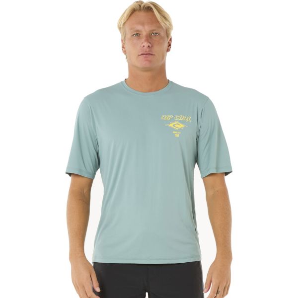 Lykra Rip Curl Icons Surflite Upf S/S - Modrá - M