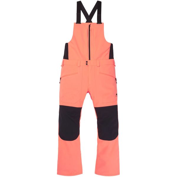 Kalhoty Snb Burton Reserve Bib - Oranžová - Xl