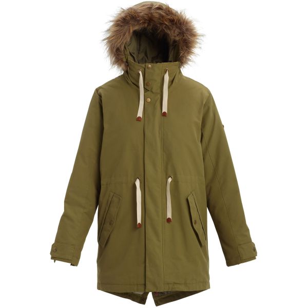 Bunda Snb Burton Saxton Parka Wms - Zelená - S