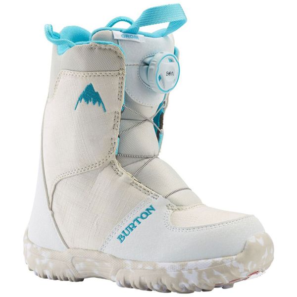 Boty Snb Burton Grom Boa Kids - Bílá - Us1K