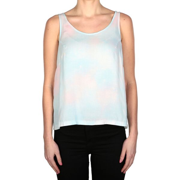 Tílko Iriedaily Tie Dye Wms - Modrá - M