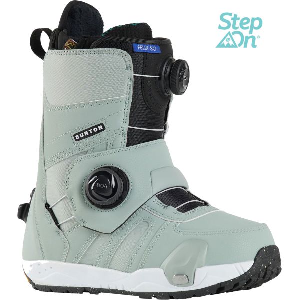 Boty Snb Burton Felix Step On Wms - Zelená - Us7.5