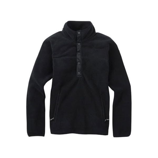 Mikina Burton Hearth Fleece Po Wms - Černá - Xs