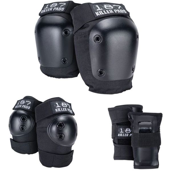 Chrániče 187 Killer Pads Six Pack Set - Černá - Xs