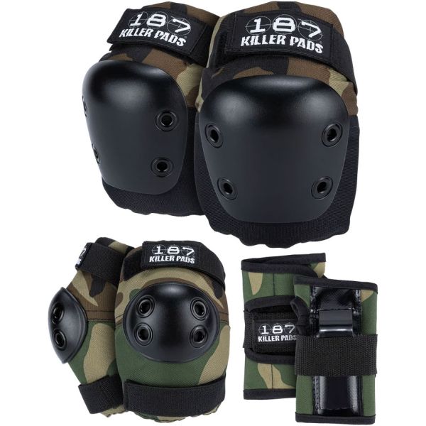 Chrániče 187 Killer Pads Six Pack Set - Černá - L/Xl