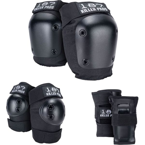 Chrániče 187 Killer Pads Six Pack 3-5Ye - Černá - Univerzální