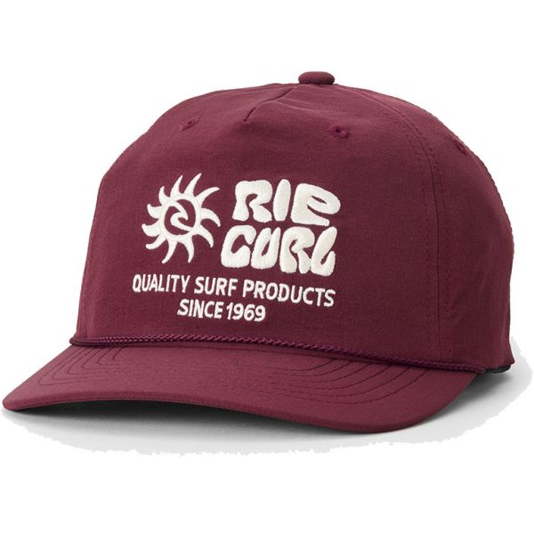 Kšiltovka Rip Curl Pacific Rinse Flexfit - Vínová - Univerzální