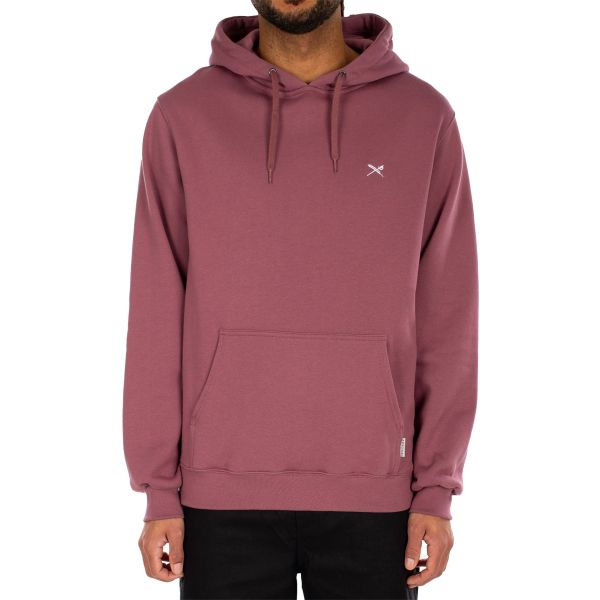 Mikina Iriedaily Mini Flag 2 Hoody - Vínová - M