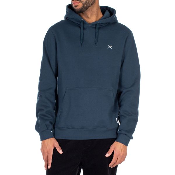 Mikina Iriedaily Mini Flag 2 Hoody - Modrá - M