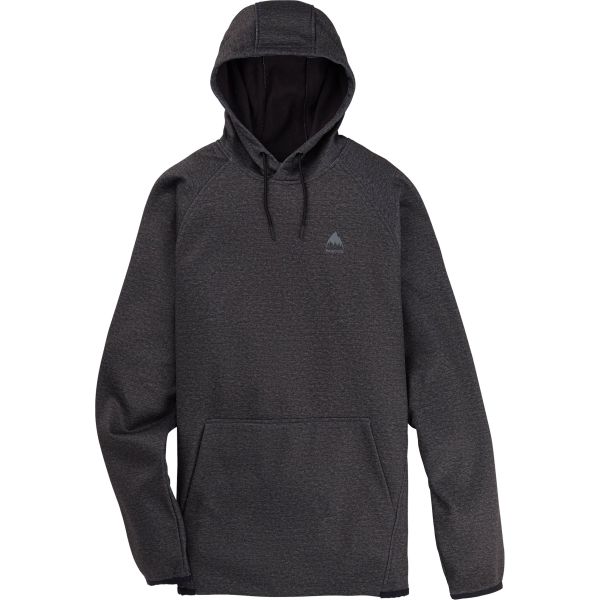 Mikina Burton Crown Weatherproof Po Flee - Černá - M