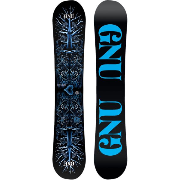 Snowboard Gnu Ladies Choice Wms - Černá - 148.5