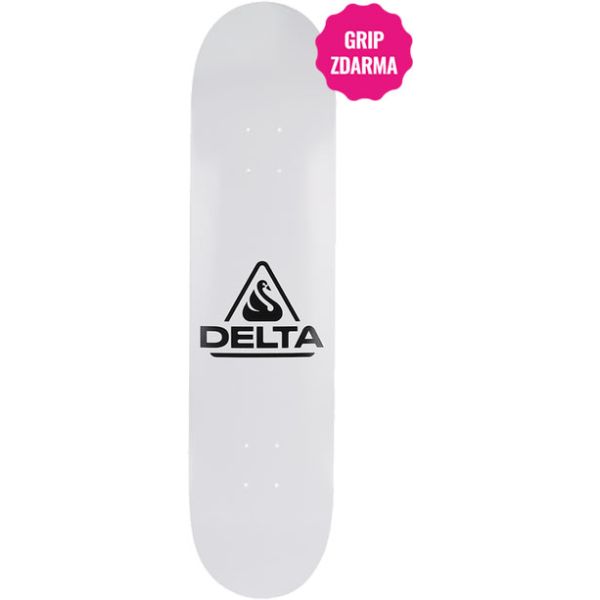 Sk8 Deska Delta Script Og / D-Light Tech - Bílá - 8.5