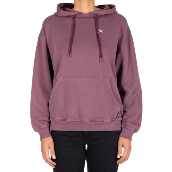 Mikina Iriedaily Flagli Hoodie Wms - Fialová - Xs