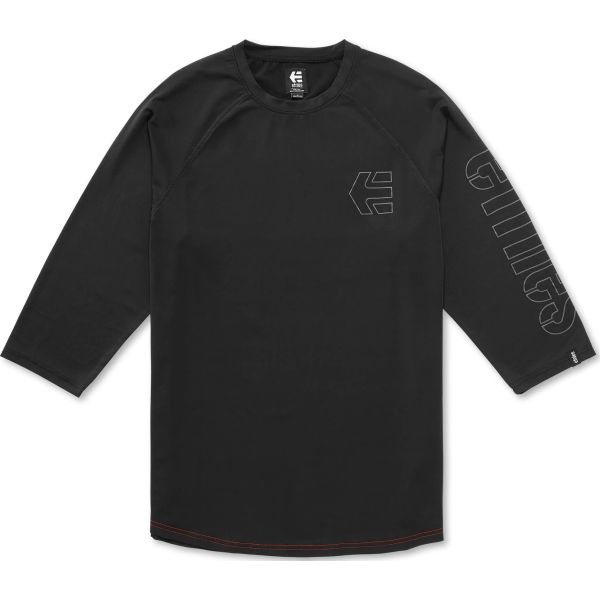 Triko Etnies San Juan Raglan - Černá - S