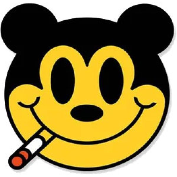 Nášivka The Dudes Smiley Face Patch - Žlutá - Univerzální