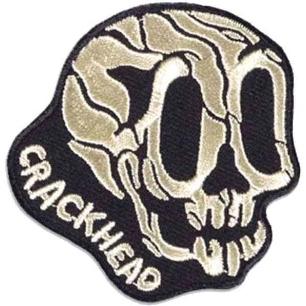 Nášivka The Dudes Crackhead Patch - Černá - Univerzální