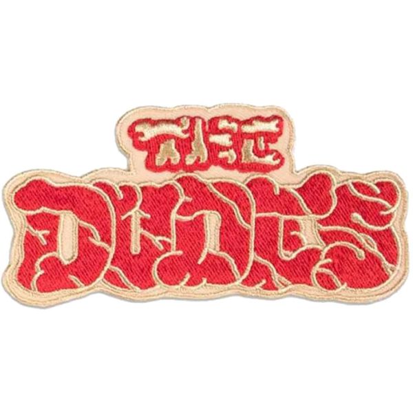 Nášivka The Dudes Cracked Patch - Červená - Univerzální
