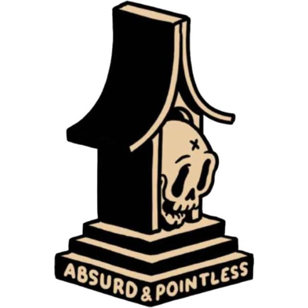 Nášivka The Dudes Pointless Patch - Černá - Univerzální