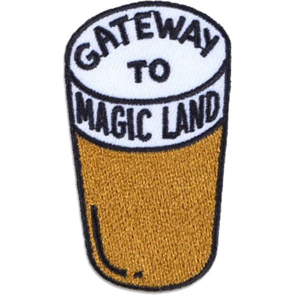 Nášivka The Dudes Magicland Patch - Oranžová - Univerzální