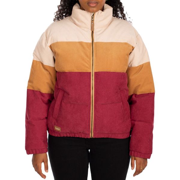 Bunda Iriedaily Cordy Puffer Wms - Červená - Xs