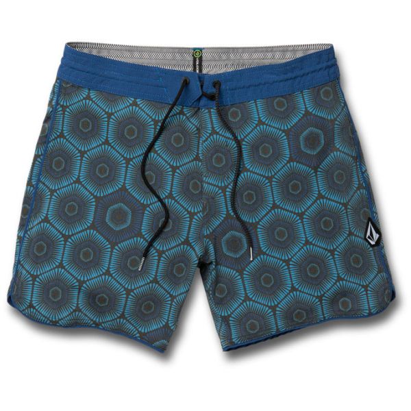 Plavky Volcom Sun Medallion 16 - Modrá - 30