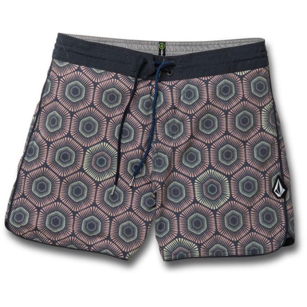 Plavky Volcom Sun Medallion 16 - Modrá - 36