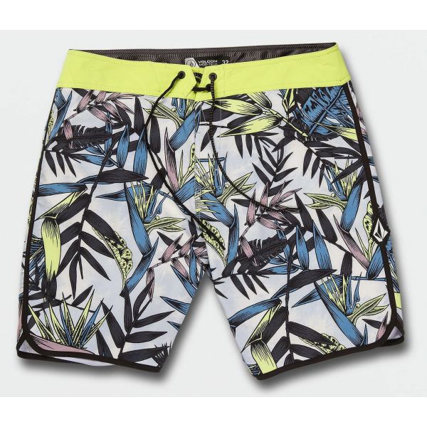 Plavky Volcom Scallop Mod 19 - Černá - 38