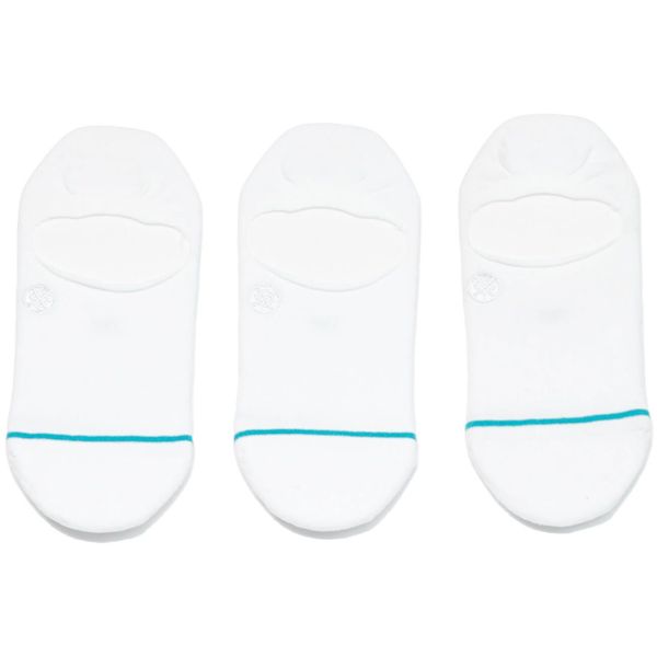 Ponožky Stance Icon No Show 3 Pack - Bílá - M