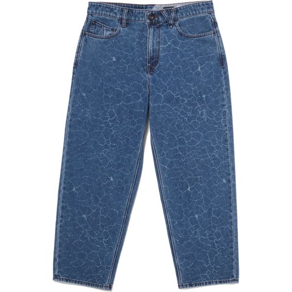 Kalhoty Volcom Billow Tapered Denim - Modrá - 34