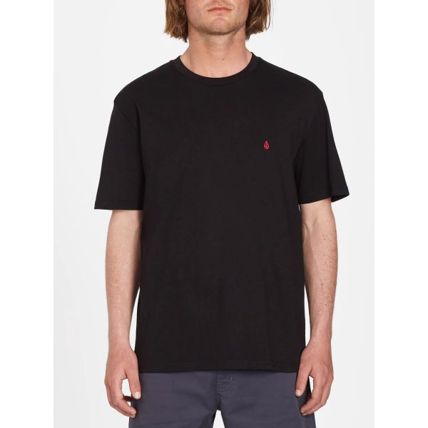 Triko Volcom Stone Blanks Bsc S/S - Černá - M