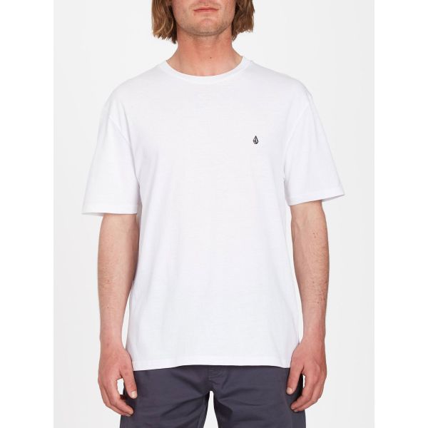 Triko Volcom Stone Blanks Bsc S/S - Bílá - M