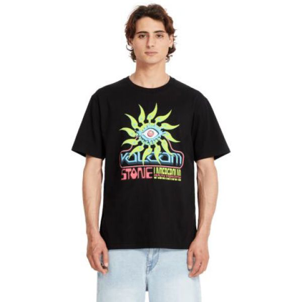 Triko Volcom Realityfab Bsc S/S - Černá - Xl