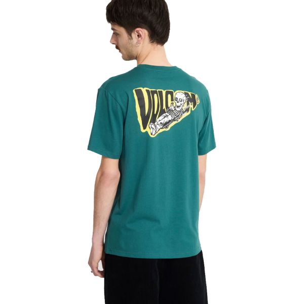 Triko Volcom Alix Coffin Bsc S/S - Zelená - Xl