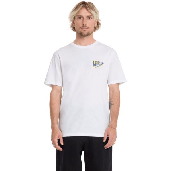 Triko Volcom Alix Coffin Bsc S/S - Bílá - M