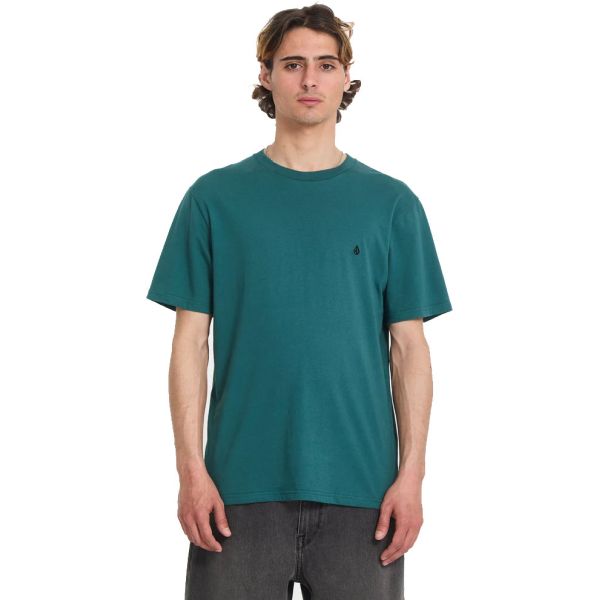 Triko Volcom Stone Blanks Bsc S/S - Zelená - L