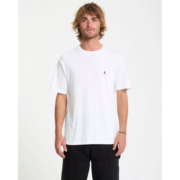 Triko Volcom Stone Blanks Bsc S/S - Bílá - Xxl