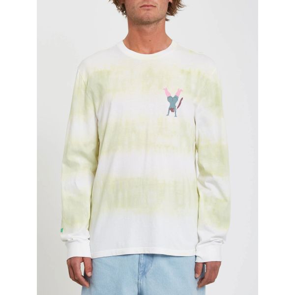 Triko Volcom Egle Zvirblyte Fa L/S - Bílá - S