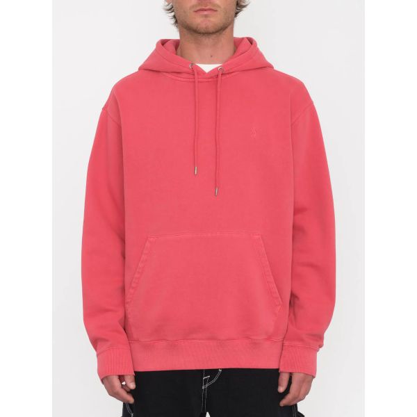 Mikina Volcom Single Stone Pw Po - Červená - L