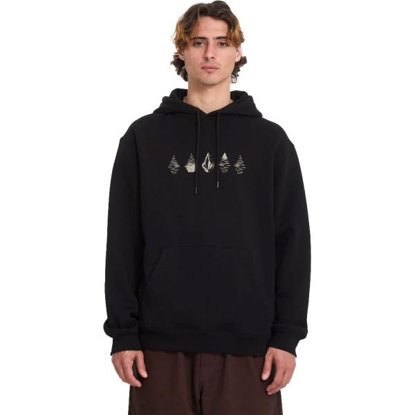 Mikina Volcom Watanite Po - Černá - Xl