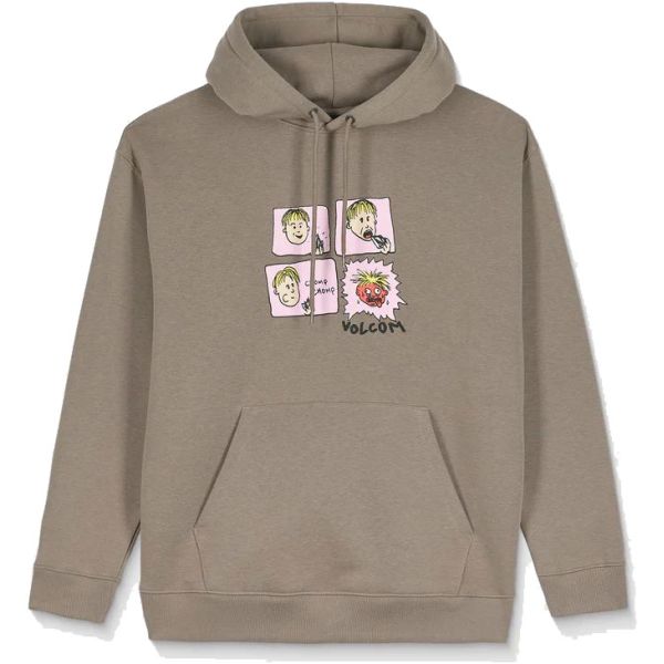 Mikina Volcom Chomp Chomp Po - Béžová - S