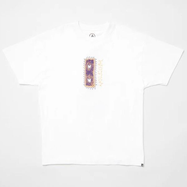 Triko Volcom Eye Rust Lse S/S - Bílá - L