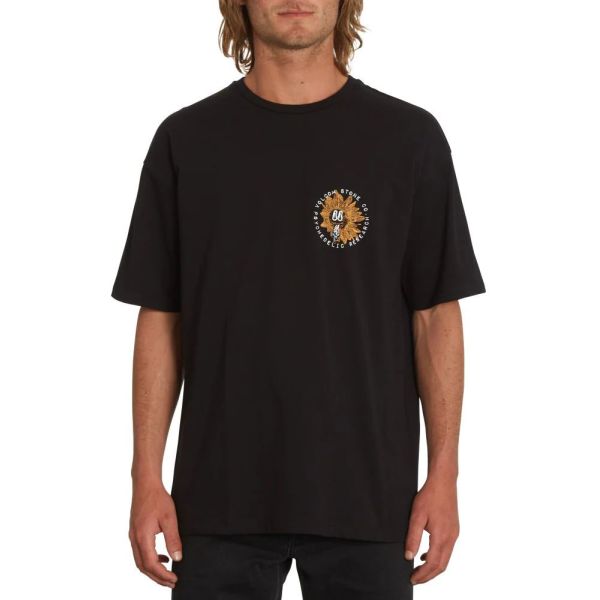 Triko Volcom Acid Sun Lse S/S - Černá - S