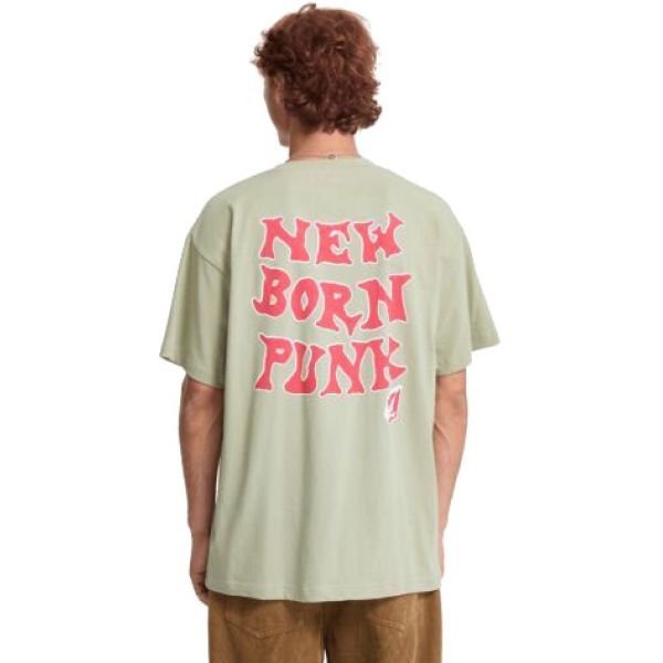 Triko Volcom New Born Lse S/S - Béžová - M