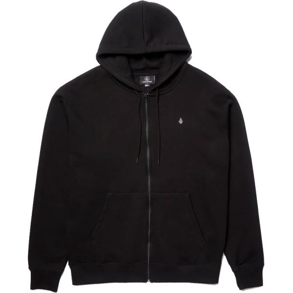 Mikina Volcom Single Stone Zip - Černá - M