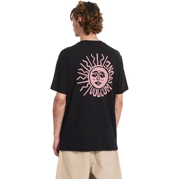 Triko Volcom Mazatlan S/S - Černá - Xl